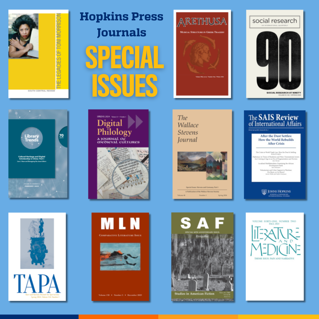 Special Issue Spring Roundup Hopkins Press